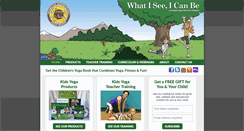 Desktop Screenshot of childrensyogabooks.com